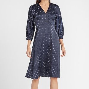 Express polka dress